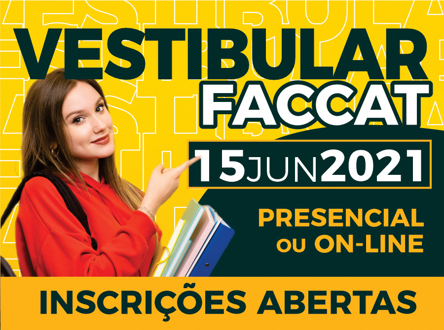 Ltimo Dia Para A Inscri O Do Vestibular Faccat Faculdades